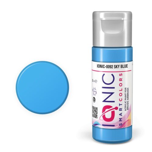 IONIC – colore acrilico Blu Cielo (Sky Blue) per Modellismo, IONIC-0092, Ammo-Mig