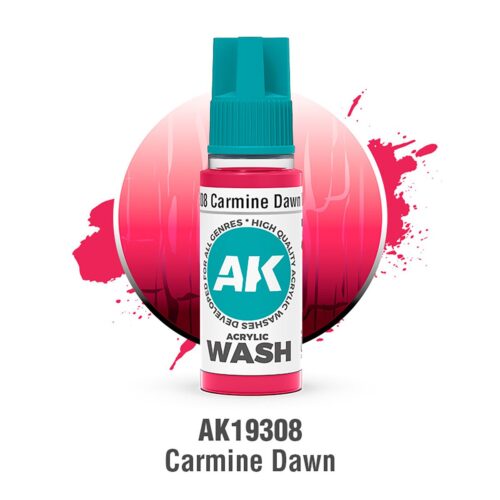 AK19308 CARMINE DAWN – ACRYLIC WASH AK INTERACTIVE