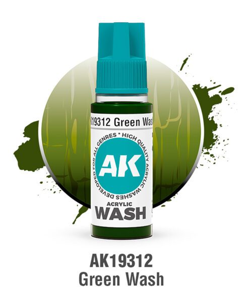 AK19312 VERDE – ACRYLIC WASH AK INTERACTIVE