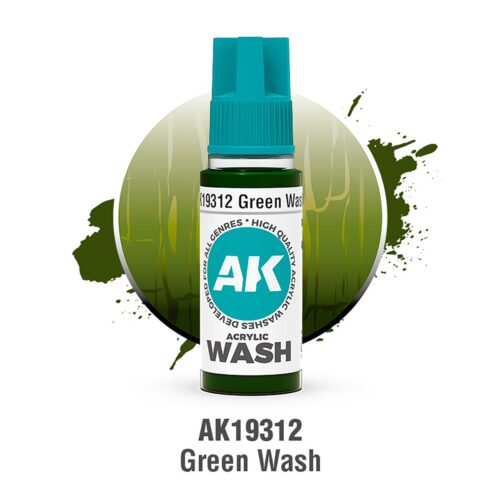 AK19312 VERDE – ACRYLIC WASH AK INTERACTIVE