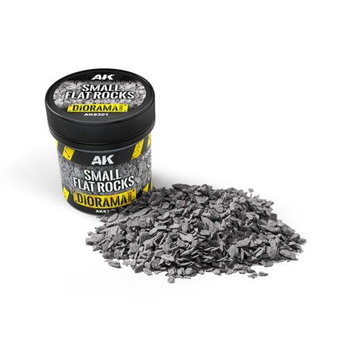 AK8301 PICCOLE ROCCE PIATTE 100ML AK INTERACTIVE