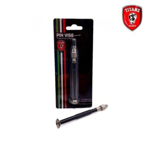 TTH032 Mini trapano a mano Piccolo per punte da mm. 0,1 a 0,6 TITANS HOBBY