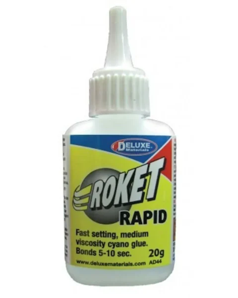 AD-44 Deluxe Materials colla ciano ultrarapida media per modellismo 20 grammi