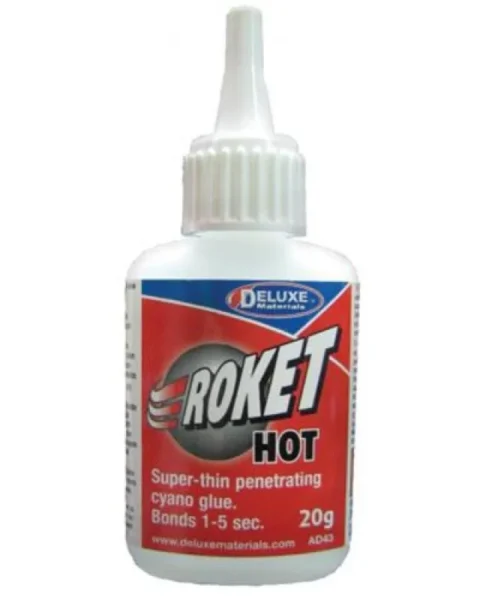 AD-43 Deluxe Materials colla ciano ultrarapida superfluida per modellismo 20 grammi