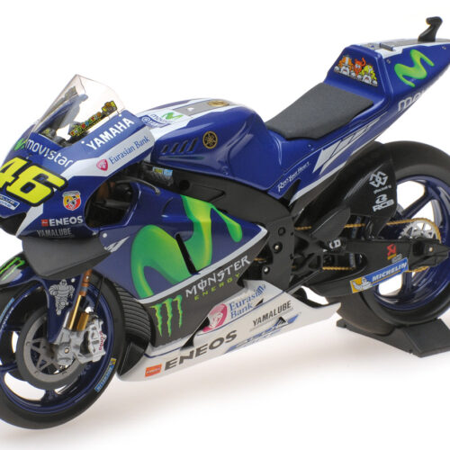 Yamaha YZR-M1 Movistar MotoGP 2016 – Valentino Rossi – Minichamps 122163046 scala 1/12