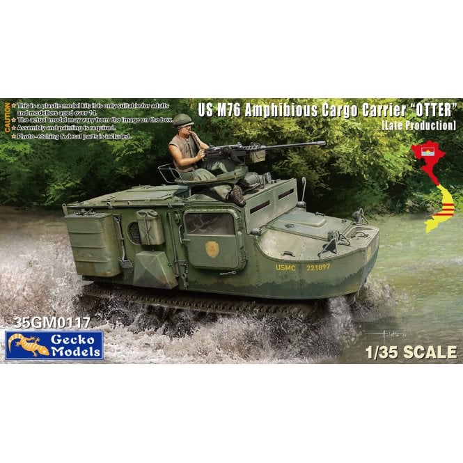 35GM0117 US M76 OTTER (Late Production) scala 1:35 GECKO MODELS