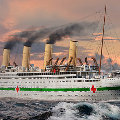 HMHS Britannic Hospital Ship, HobbyBoss 83422 – Modellismo Navale | Scala 1:700
