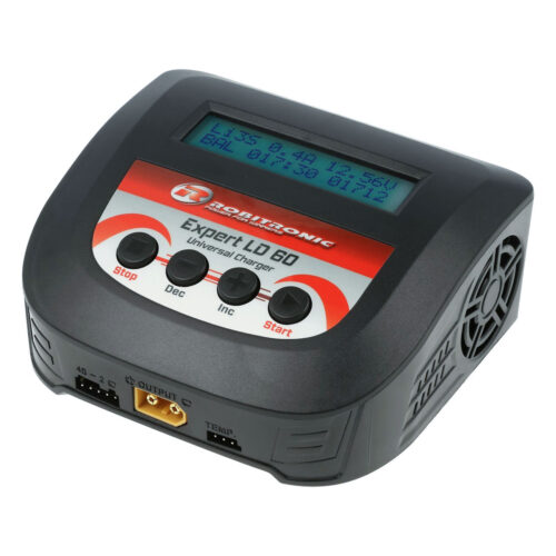 R01012 – Caricabatteria Expert LD 60 Charger LiPo 2-4s 6A 60W ROBITRONIC