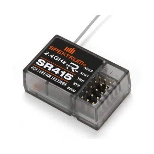 SPMSR415 Spektrum Ricevente SR415 4 canali DSMR Sport “estratta da radiocomando”