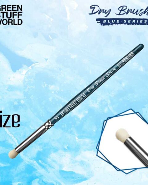 GSW2954 BLUE SERIES Pennello Asciutto - Numero 5 GREEN STUFF WORLD