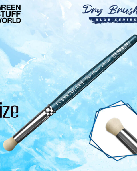 GSW2955 BLUE SERIES Pennello Asciutto - Numero 7 GREEN STUFF WORLD