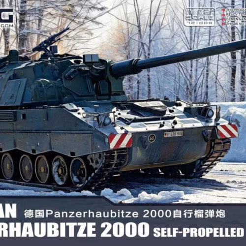 Meng 72-008, German Panzerhaubitze 2000 Self-Propelled Howitzer, artiglieria semovente, scala 1:72