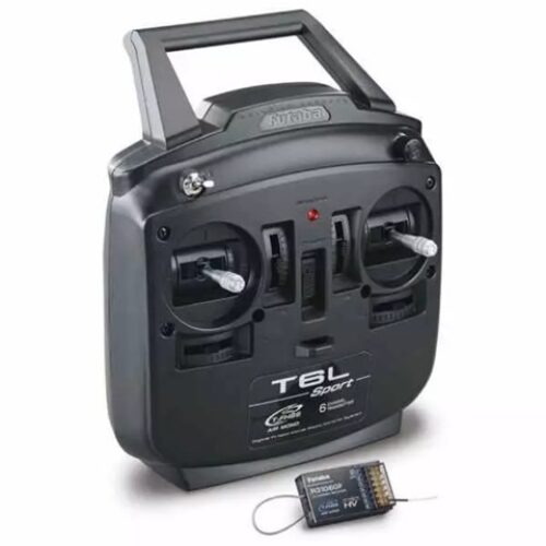 RADIOCOMANDO 6L 2.4Ghz T-FHSS Mode1 Gas a destra + rx R3106FG  – FUTABA
