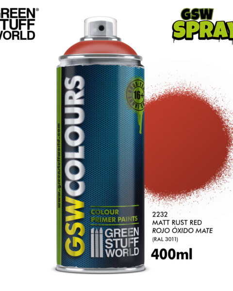 GSW2232 Bomboletta Spray - ROSSO Opaco GREEN STUFF WORLD