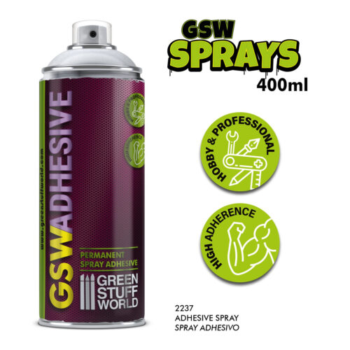 GSW2237 Colla Spray Permanente  GREEN STUFF WORLD