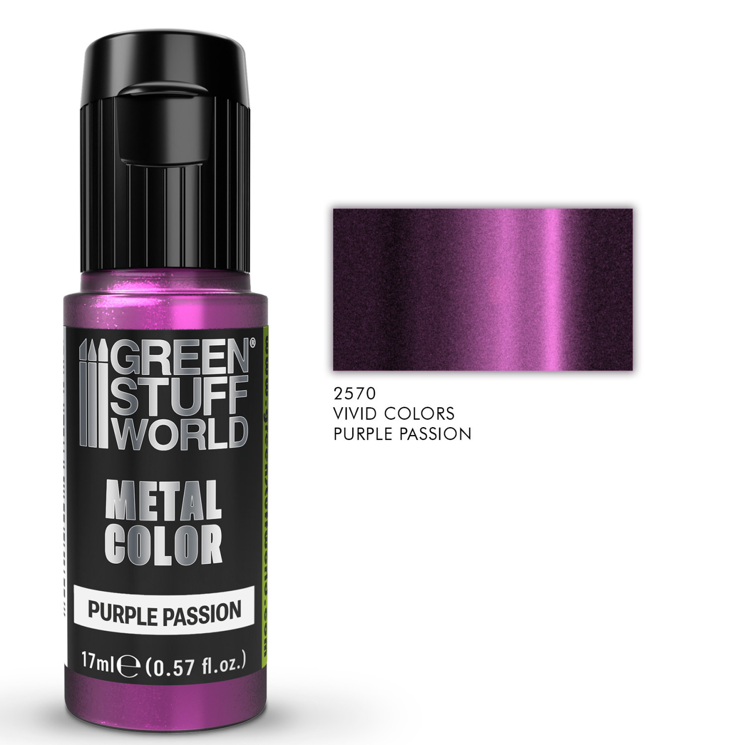 GSW2570 - COLORI METALLICI - Purple Passion - GREEN STUFF WORLD