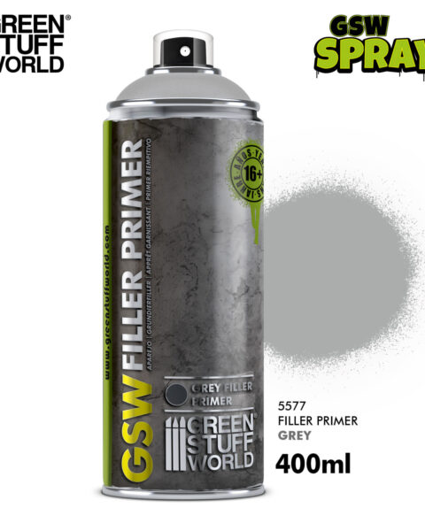 GSW5577 Bomboletta Spray - Primer riempitivo GREEN STUFF WORLD