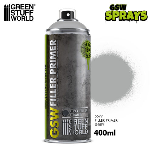 GSW5577 Bomboletta Spray – Primer riempitivo GREEN STUFF WORLD