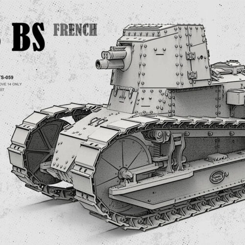 Meng Model – Renault FT 75 BS WWI – 1/35 – TS059