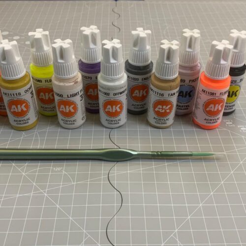 AK Interactive – Offerta 12 Colori 3rd Gen + Pennello Omaggio