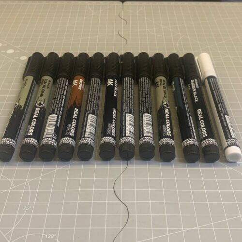 AK Interactive – Offerta 12 Pennarelli RealColor Markers