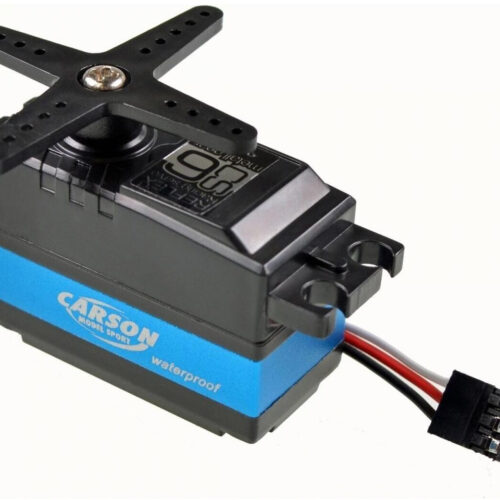 500502047 SERVO Ribassato Impermeabile waterproof Metal Gear 6kg  Carson