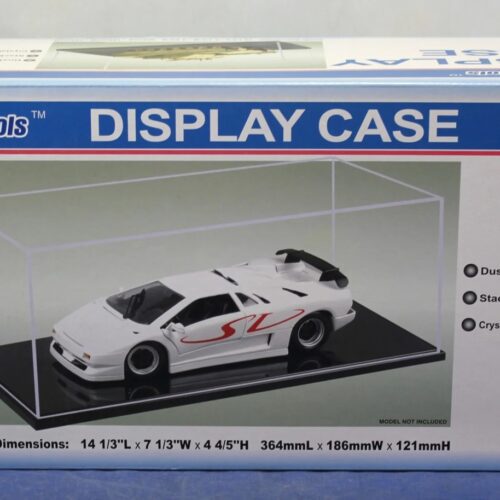 VETRINA IN PLASTICA 364 x 186 x 121 mm  09815 per Modellismo MASTER TOOLS