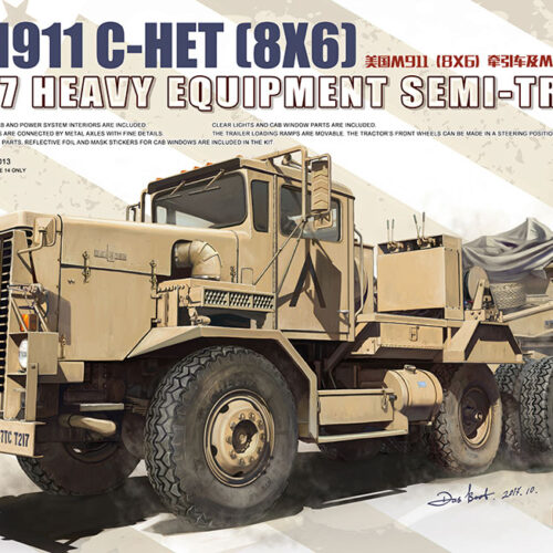 Meng | U.S. M911 C-HET & M747 Trailer | scala 1/35 | SS-013
