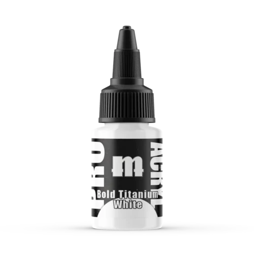 Monument Hobbies – Pro Acryl 001 – Bold Titanium White – 22ml