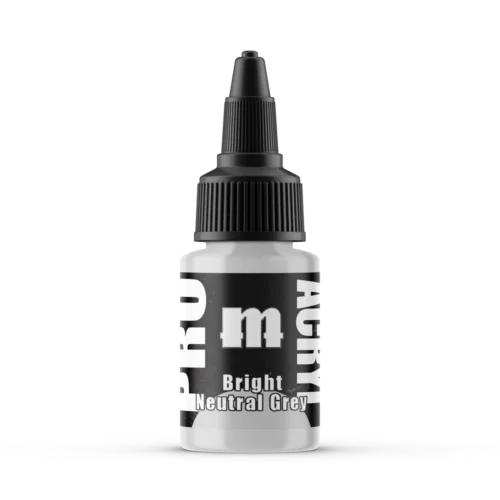 Monument Hobbies 045 | Pro Acryl Bright Neutral Grey | 22ml