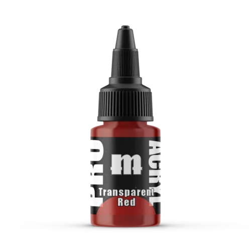 Monument Hobbies 047 | Pro Acryl Transparent Red | 22ml