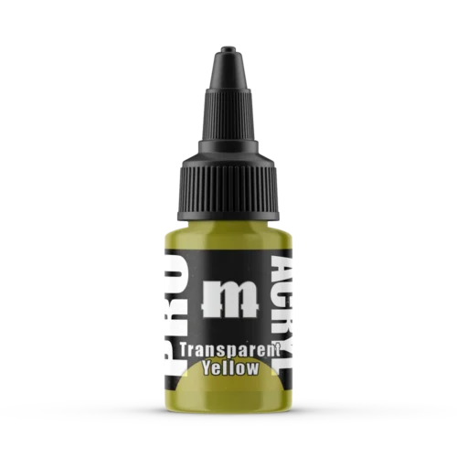 Monument Hobbies 049 | Pro Acryl Transparent Yellow | 22ml