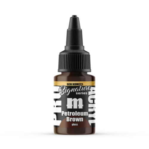 Monument Hobbies S14 | Pro Acryl Ben Komets Petroleum Brown | 22ml