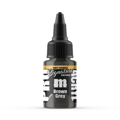 Monument Hobbies S22 | Pro Acryl Matt Cexwish Brown Grey | 22ml