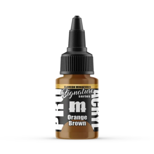 Monument Hobbies S27 | Pro Acryl Flameon Orange Brown | 22ml