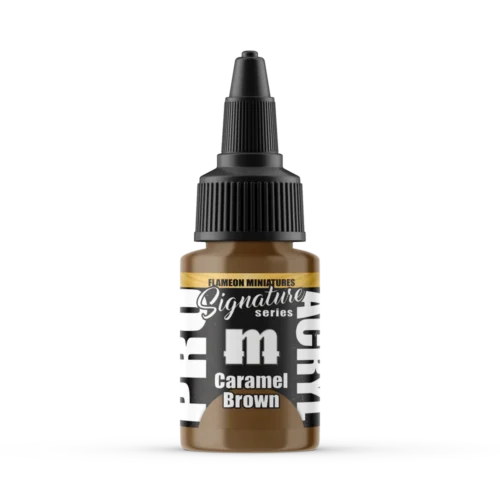Monument Hobbies S28 | Pro Acryl Flameon Caramel Brown | 22ml