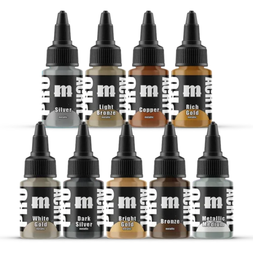 Monument Hobbies – Pro Acryl Metallic Set
