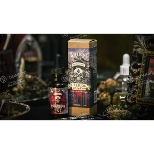 GrimDark Compendium – Villainy Ink, Carrion Crimson, 30ml, GrimDark 01