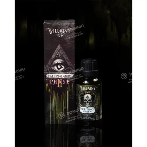 GrimDark Compendium – Villainy Ink, Vile Tinge Green, 30ml, GrimDark 11