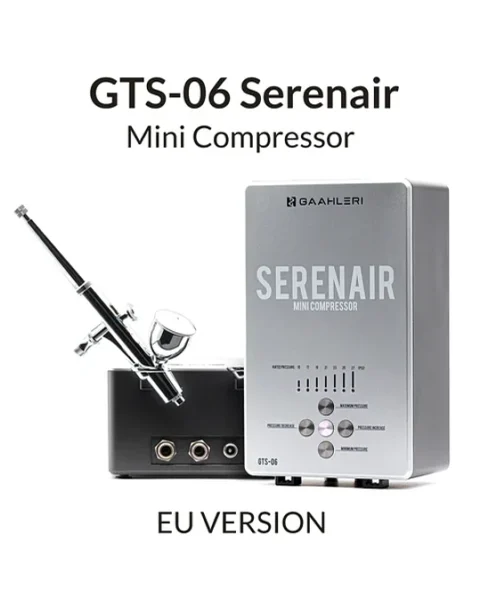 Gaahleri Ambition Series GTS-06 Serenair Mini Compressor Set aerografo compresso tubo per modellismo