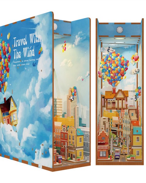 Travel With the Wind TQ126 – Book Nook 3D – Puzzle Tonecheer
