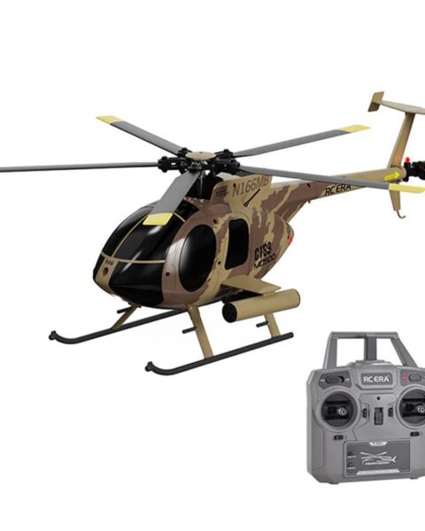 Elicottero RC ERA C189 MD500 Militare 1:28 Gyro 6 assi con Controllo di Quota Barometrica pronto al volo