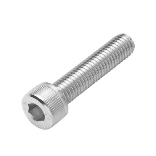 Vite brugola esagonale 2×16 mm (10 pz) acciaio nichelato