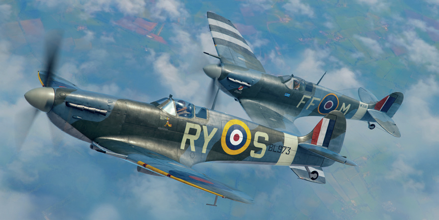 ED2154 - SPITFIRE STORY: The Sweeps DUAL COMBO scala 1:72 EDUARD