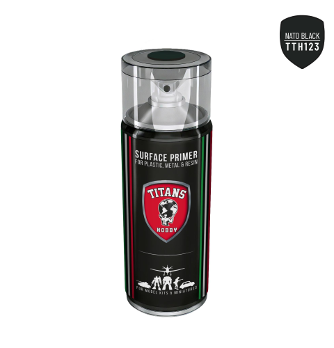 Titans Hobby – NATO Black Primer Spray – 400ml – TTH123