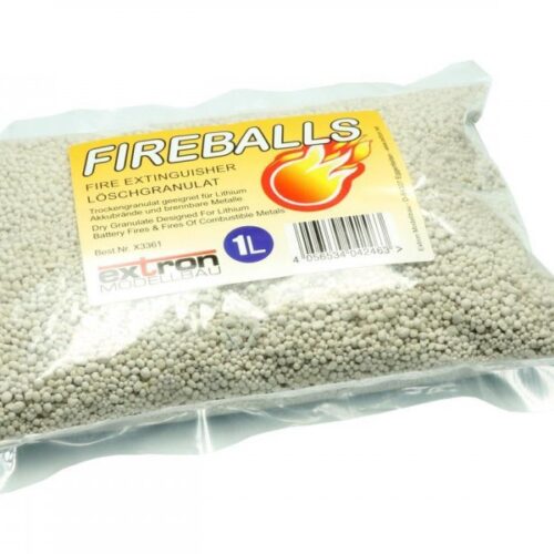 FIREBALLS Granuli estinguenti per batterie al litio / 1 litro – X3361 EXTON