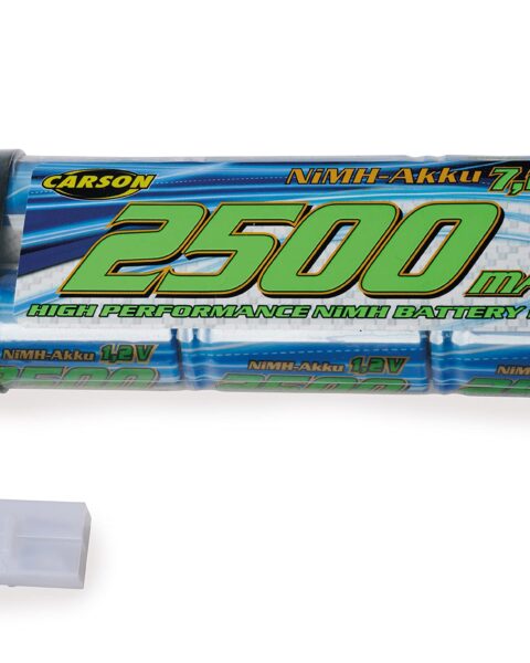 pacco batteria NiMh 7,2Volt's 2500mA attacco Tamiya