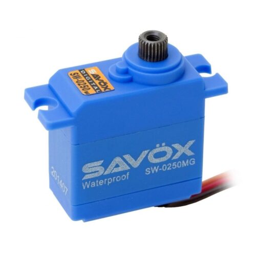 Savox SW-0250MG Waterproof Metal Gear per barche ad alta coppia ingranaggi metallici