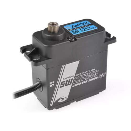Savox Servo SW-1213SG  Servo Digitale High Voltage Motore Coreless Impermeabile 42.0 kg