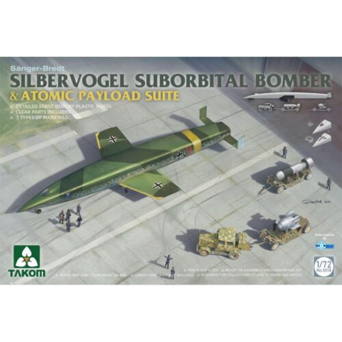 TAKOM MODEL | Silbervogel Suborbital Bomber | 1/72 | TKM5018